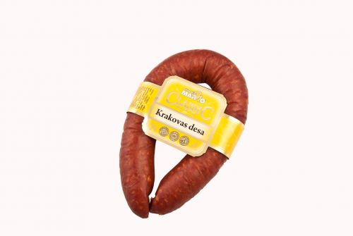 Half-smoked  sausage of  Krakow  ClassiC